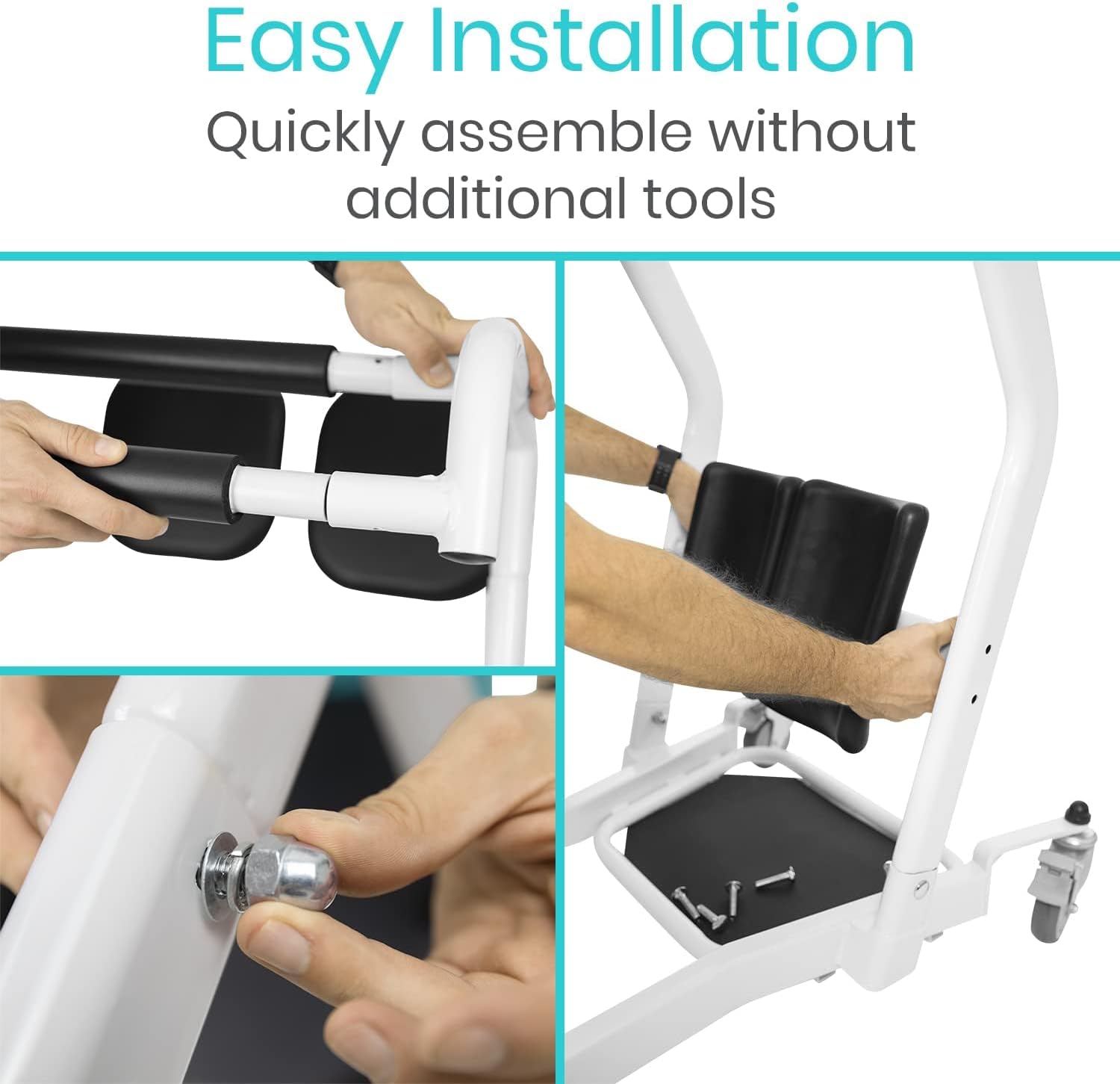 ZenVora Sit-to-Stand Patient Lift, Elderly Transfer Aid