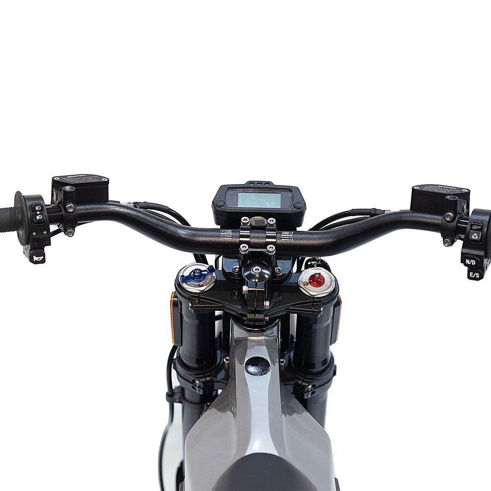 Electric Dirt Bike, 53 MPH Max Speed, 50-Mile Max Range